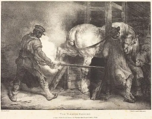 The Flemish Farrier, by Théodore Géricault