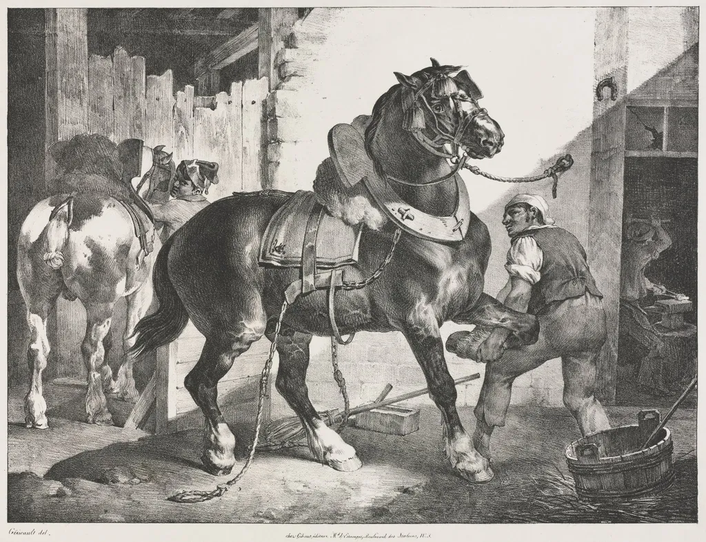 The French Blacksmith, by Théodore Géricault, 1822