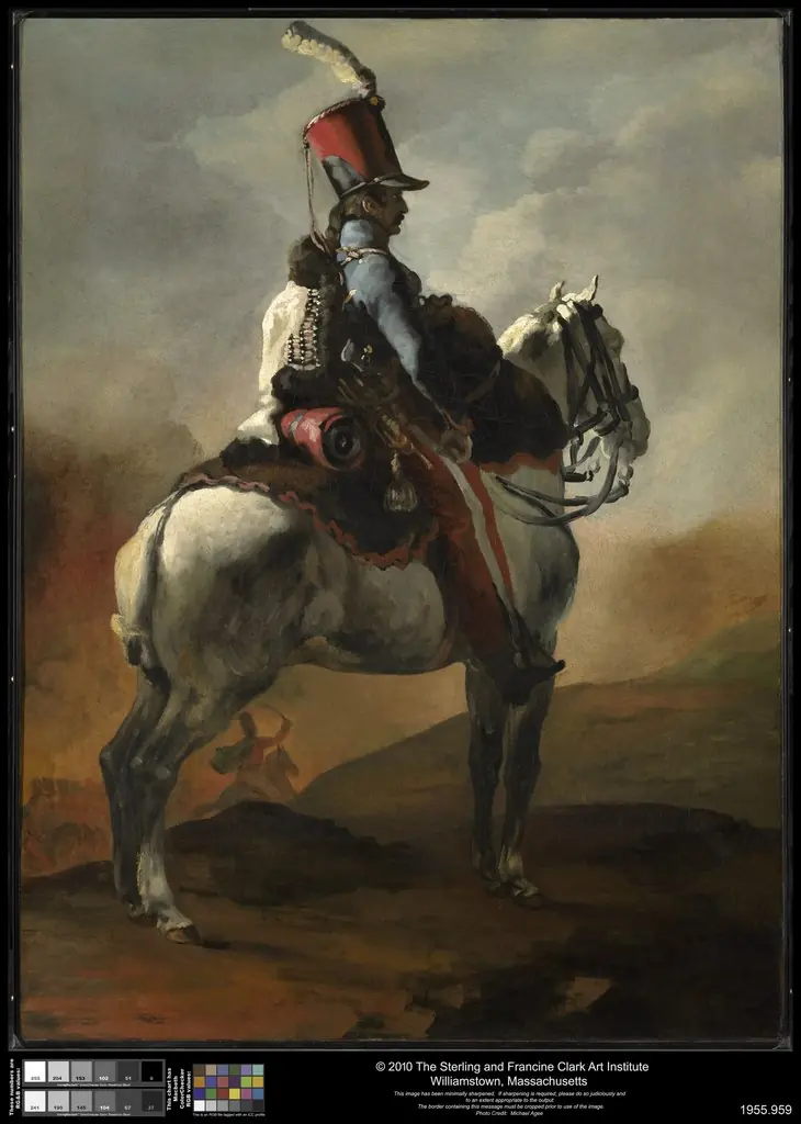 Trumpeter of the Hussars, by Théodore Géricault