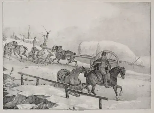 Wagoner Climbing a Hill, by Théodore Géricault
