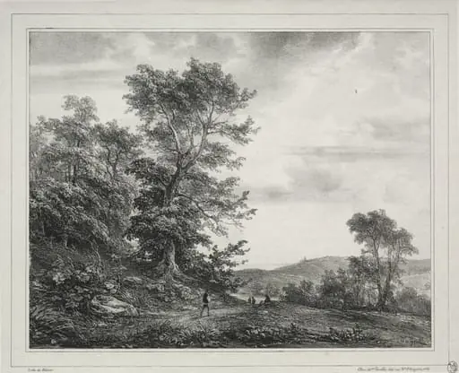 Landscape with Figures, by Théodore Gudin