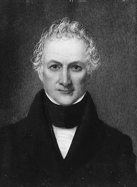Warren Rogers, by Theodore Lund, watercolor, 1839