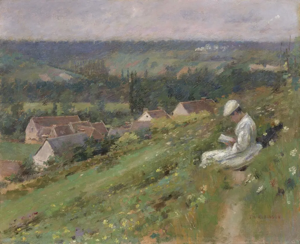 The Valley of Arconville, by Theodore Robinson