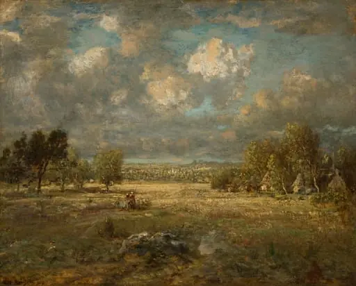 Countryside in Picardy, by Théodore Rousseau