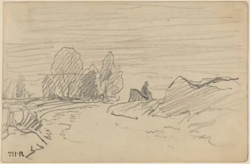 Landscape I, by Théodore Rousseau