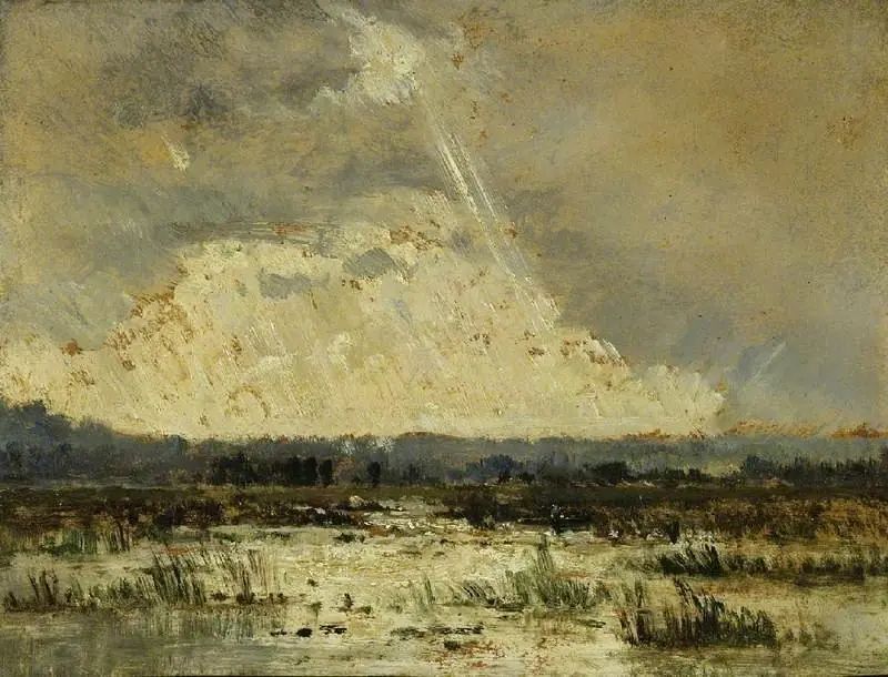 Le marais de la Souterraine, by Théodore Rousseau