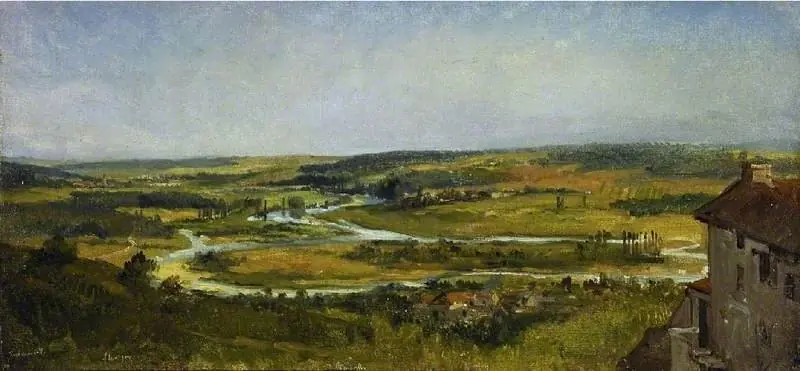 Paysage Panoramique, by Théodore Rousseau