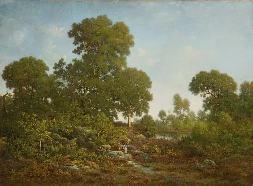 Springtime, by Théodore Rousseau