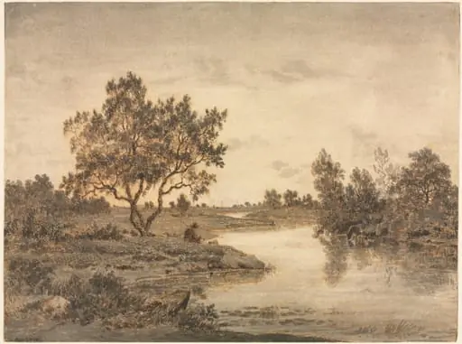 The Fisherman (Le Pêcheur), by Théodore Rousseau
