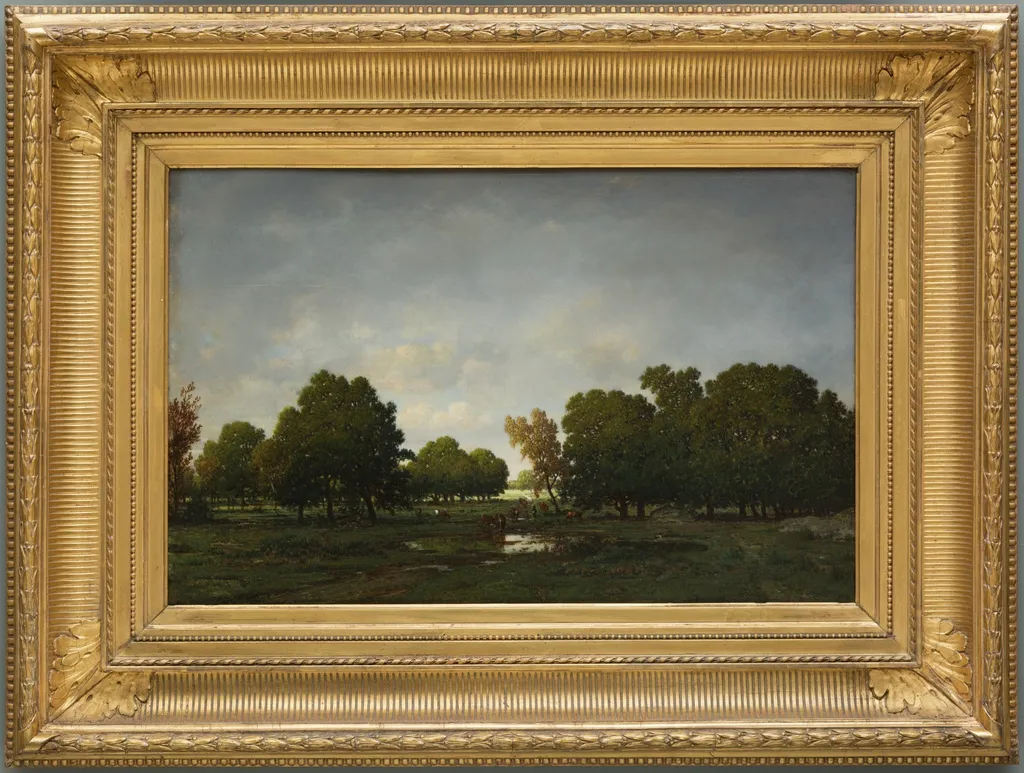 The Forest of Fontainebleau, by Théodore Rousseau, unspecified, 1812