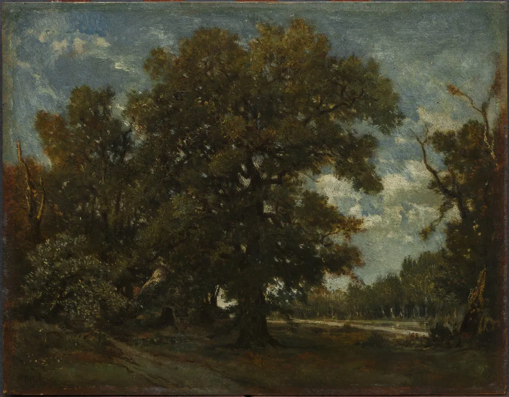 The Oak Tree, by Théodore Rousseau, unspecified, 1850