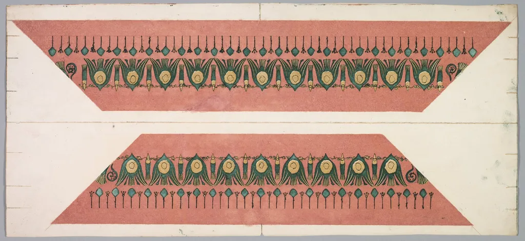 Embers Glow: Lotus Pattern Frame, by Théodore Roussel, 1898