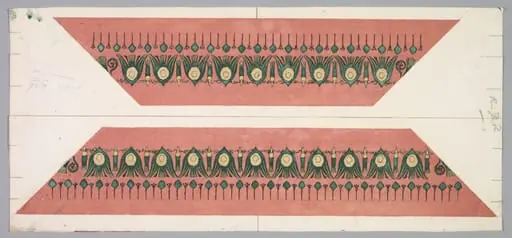 Embers Glow: Lotus Pattern Frame, by Théodore Roussel