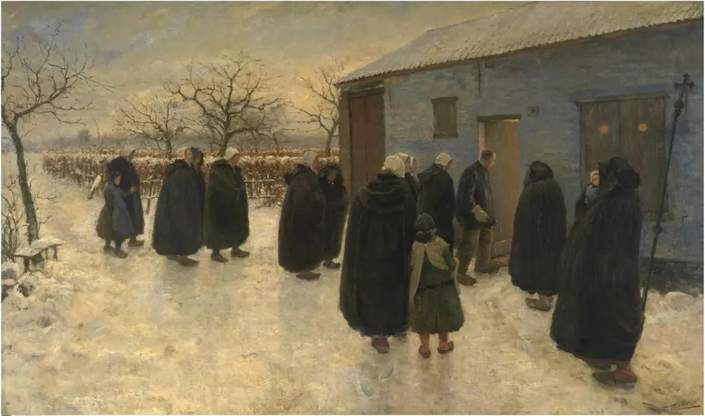 To the vigil, by Théodore Verstraete