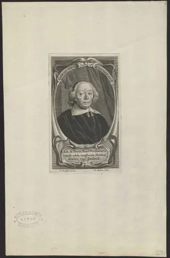 Portrait of Johan de Brune, Raedpensionaris van Zeeland, by Theodorus, Matham