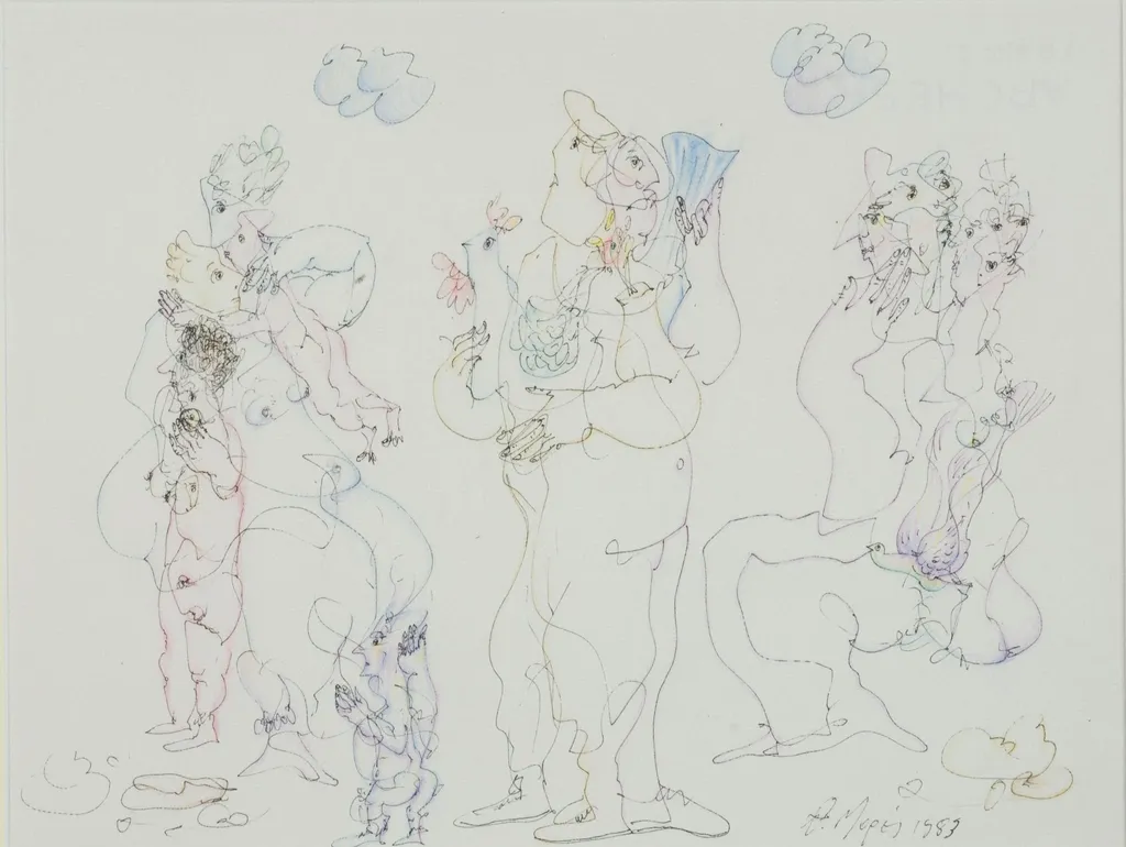 Άτιτλο, by Theoharis Mores, unspecified, 1984