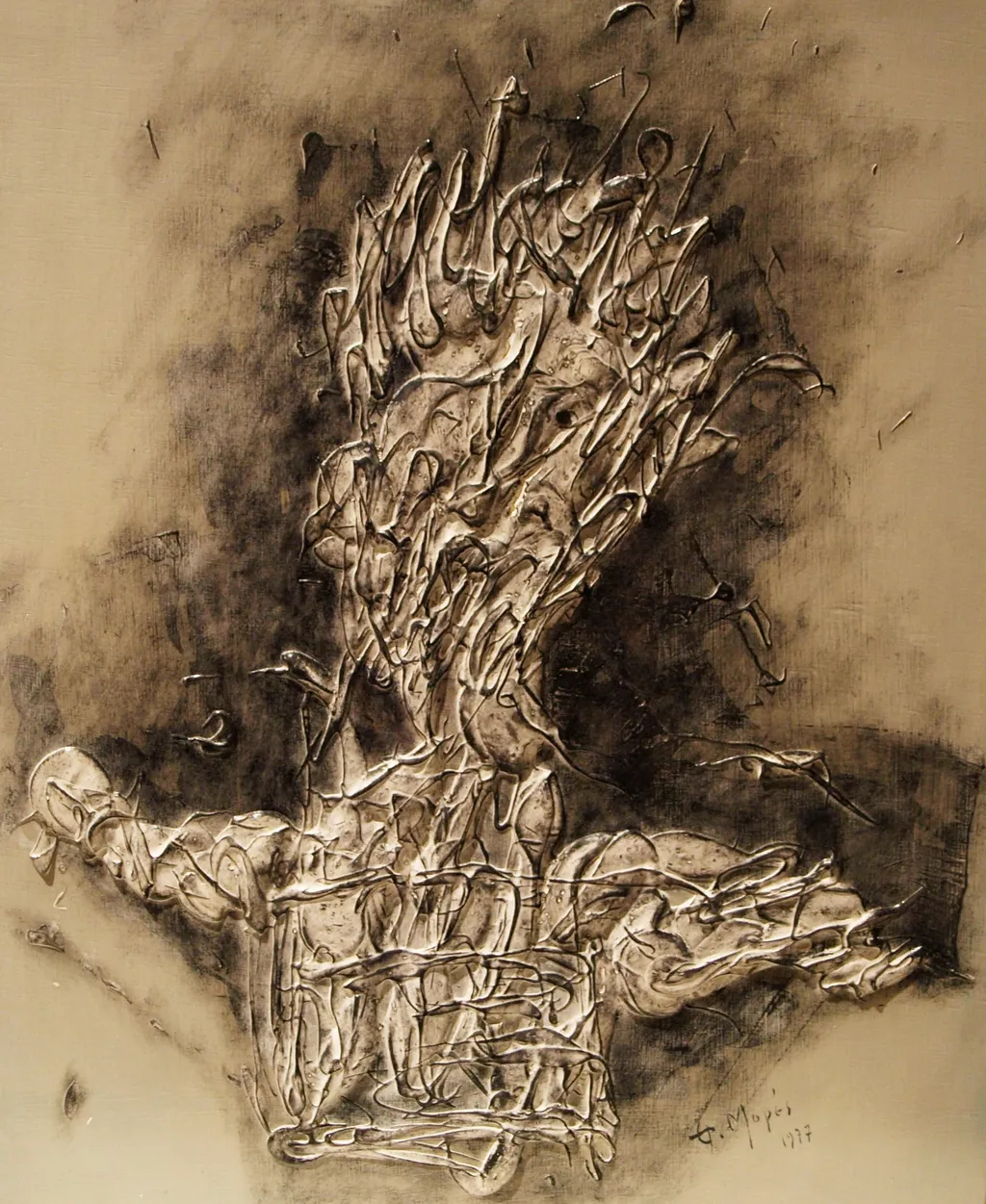 Άτιτλο, by Theoharis Mores, unspecified, 1977