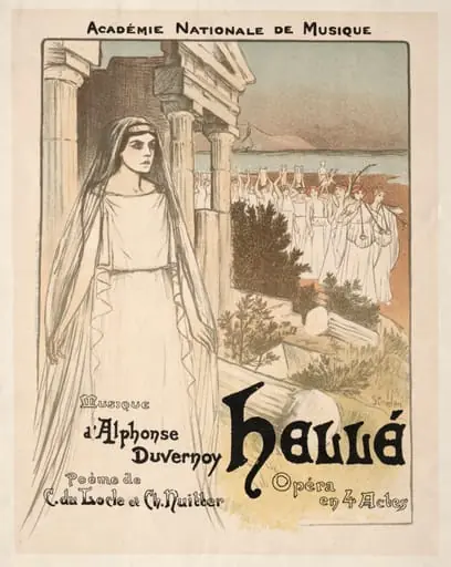 Hellé - Opéra en 4 actes, by Théophile Alexandre Steinlen