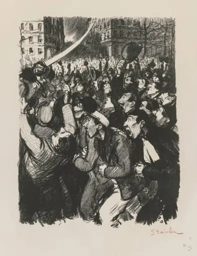 Les Moutons de Boisdeffre, by Théophile Alexandre Steinlen