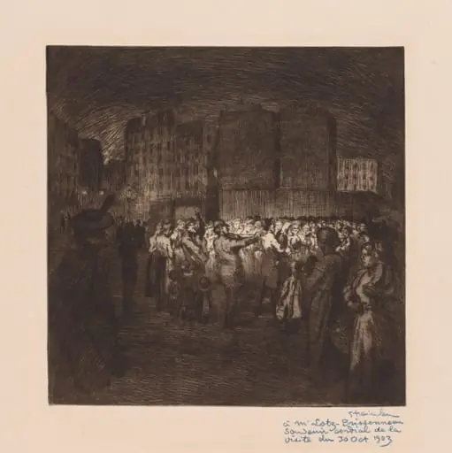Little Street Singers, by Théophile Alexandre Steinlen