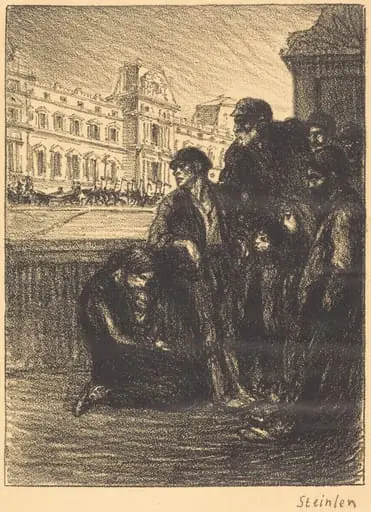 Misery and Splendor (Misere et splendeur), by Théophile Alexandre Steinlen