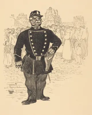 Peace in the Streets, by Théophile Alexandre Steinlen, 1891