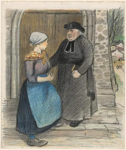 Penitence, by Théophile Alexandre Steinlen