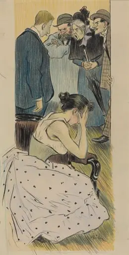 Sa famille (chanson), by Théophile Alexandre Steinlen