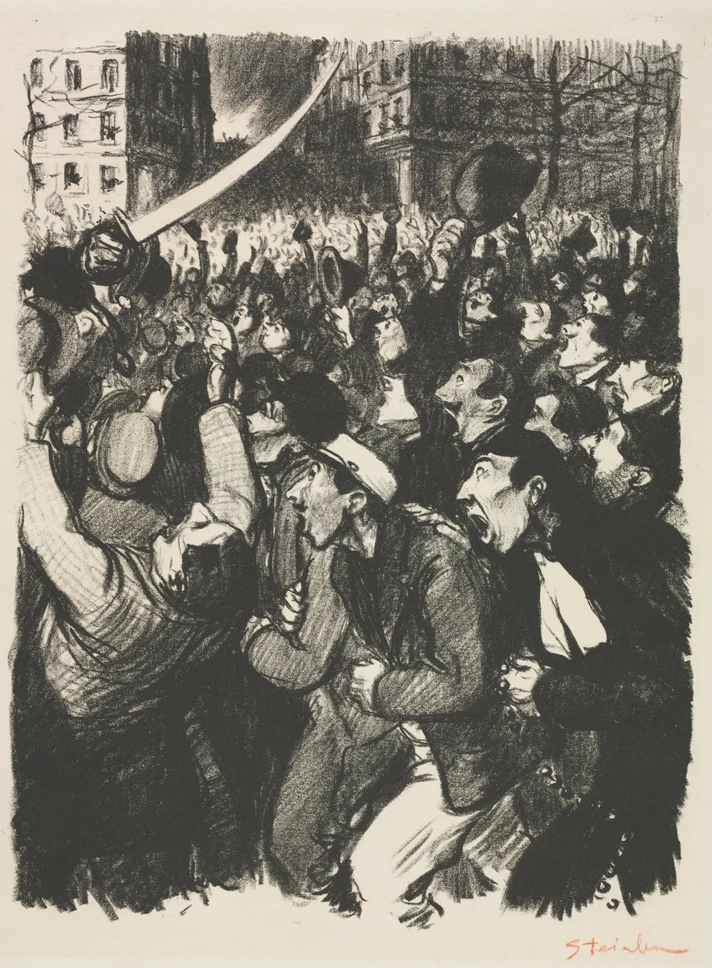 Sheep, by Théophile Alexandre Steinlen, 1898