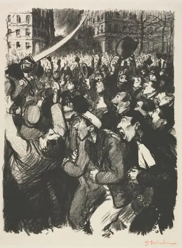 Sheep, by Théophile Alexandre Steinlen