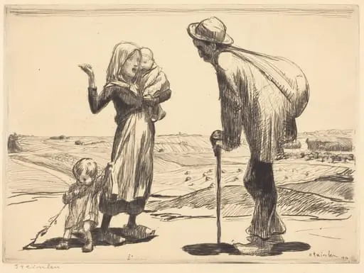 The Distant City (La ville lointaine), by Théophile Alexandre Steinlen