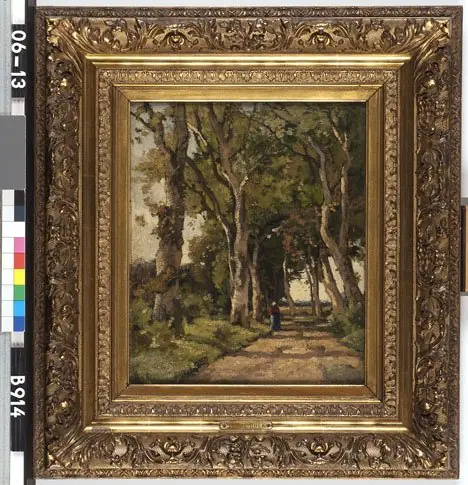 Country Lane, by Théophile de Bock