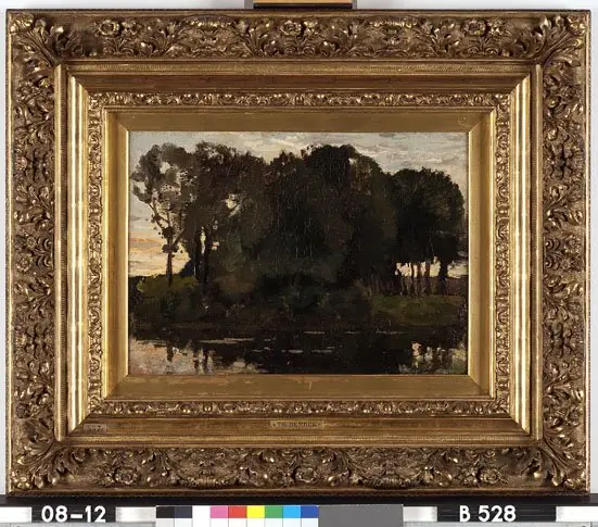 Sunset, by Théophile de Bock
