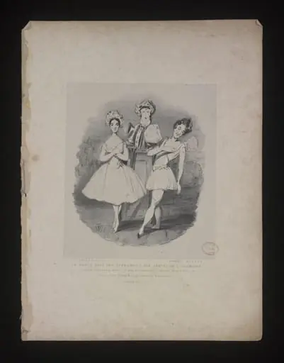 La danse fait ses offrandes sur l'autel de l'harmonie, by Theophile Wagstaff