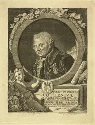 Therbusch, Anna Dorothea (Vorlage): Porträt Christian Andreas Cothenius, 1750