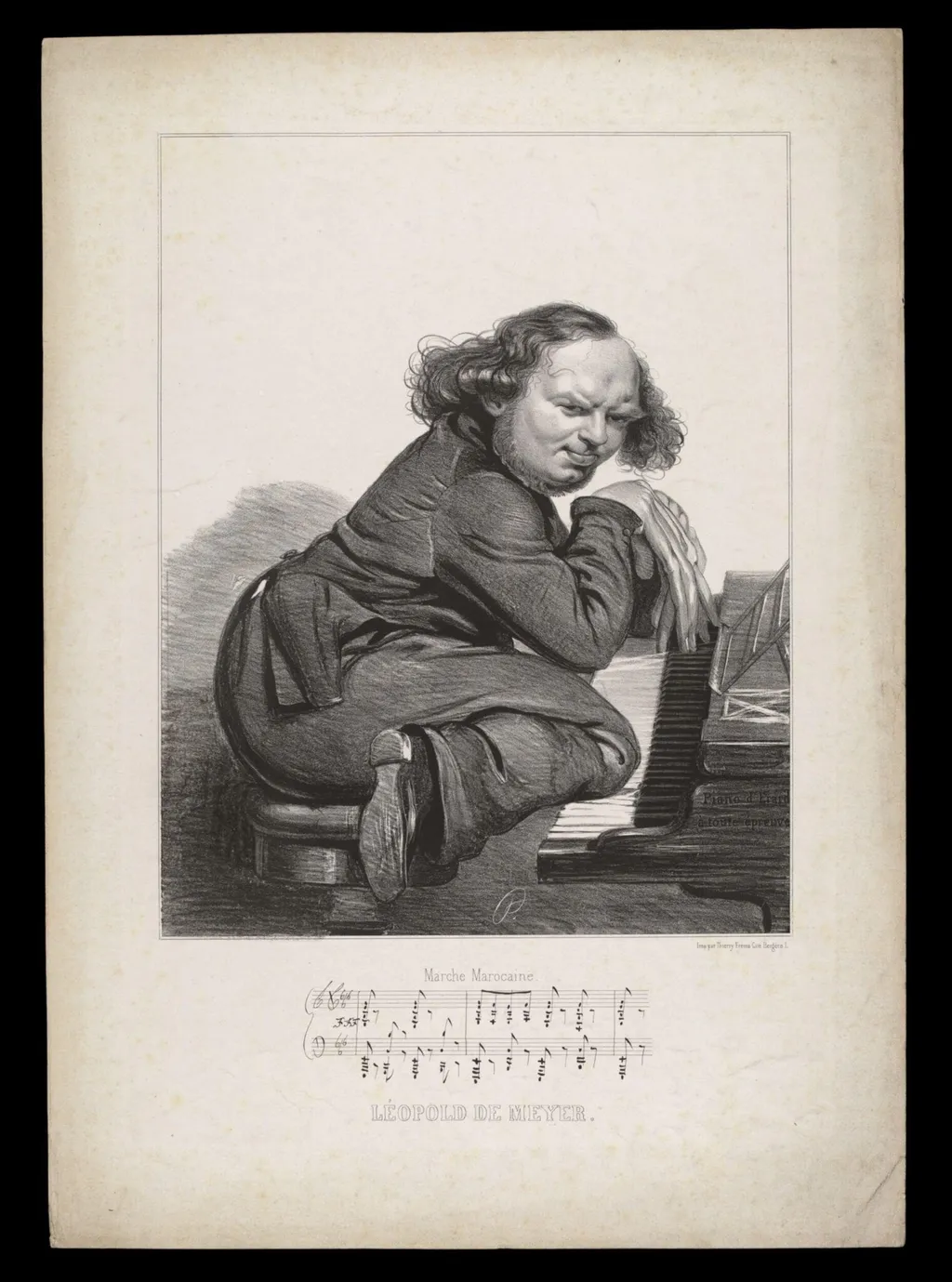 H Beard Print Collection, by Thierry Frères, 1850