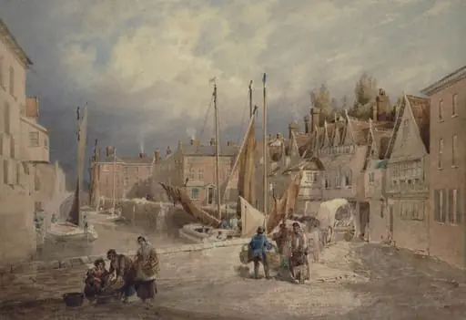 Quay Side, Norwich, by Thirtle