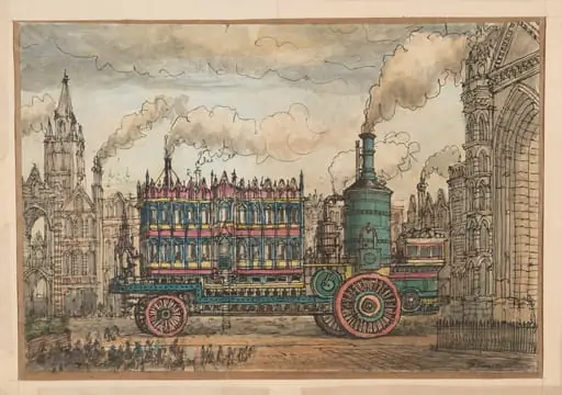 Steam Carriage, by Thomas A. Greeves