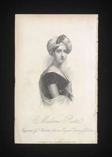 Madame Pasta, by Thomas A. Woolnoth
