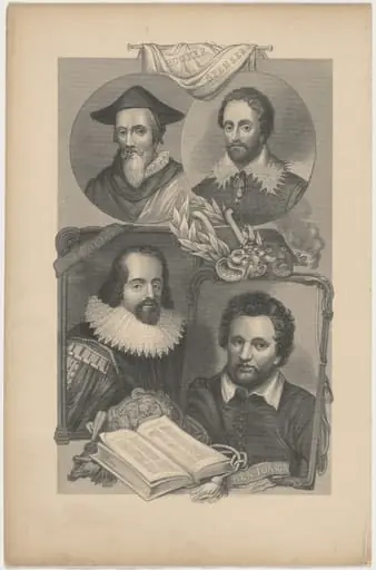 Hooker, Spenser, Lord Bacon, Ben Johnson, by Thomas Abiel Prior