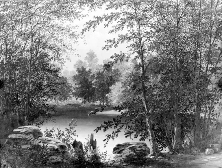 On Claverack Creek near Hudson, New York, by Thomas Addison Richards