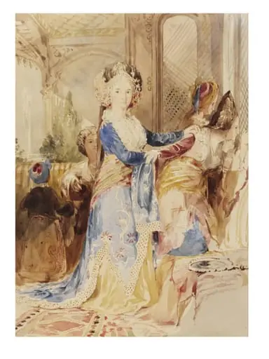 The Favourite Odalisque, by Thomas Allom