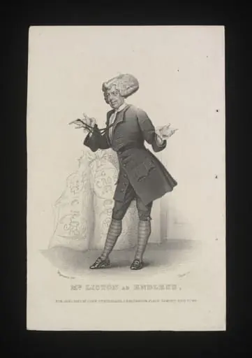 Mr Liston as Endless, by Thomas Anthony Dean
