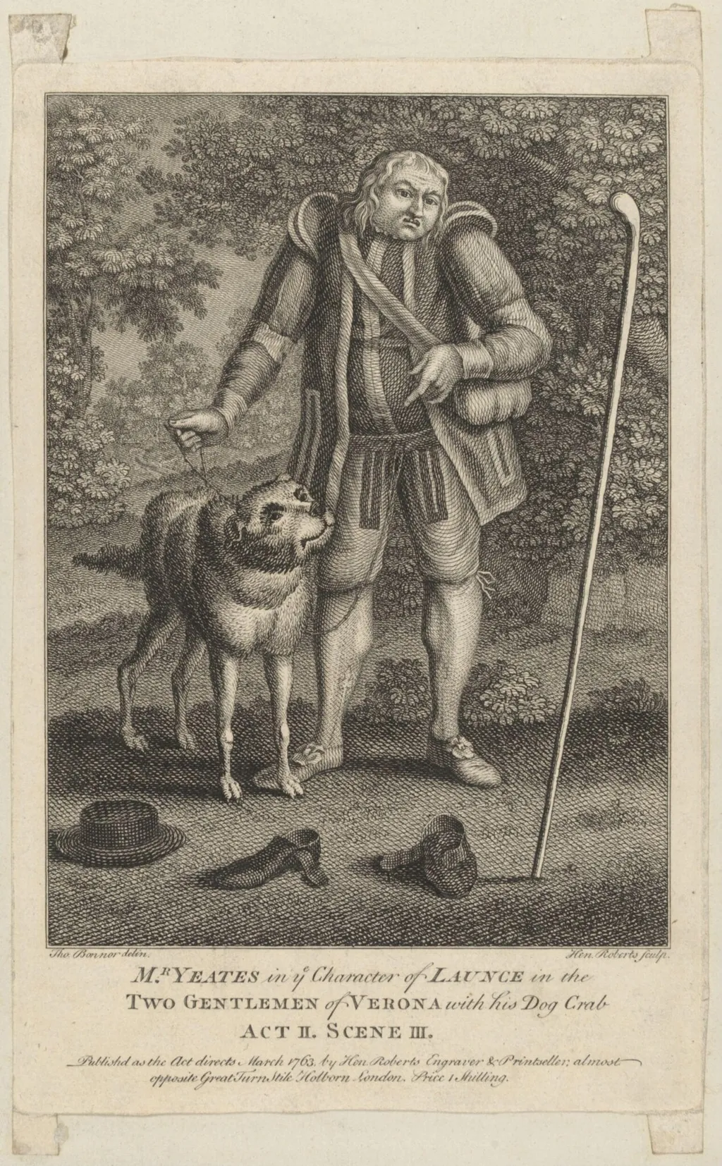 H Beard Print Collection, by Thomas Banner, 1763