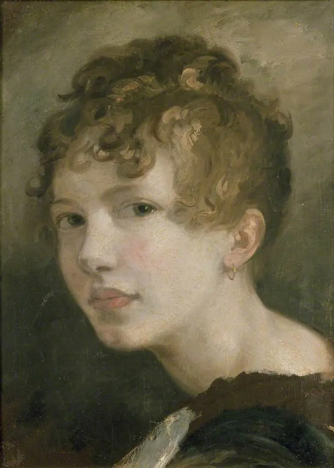Hannah Mary de Cardonnel Lawson, by Thomas Barker