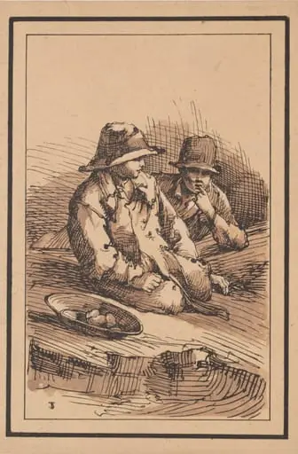 Rustic Figures: Two Boys, by Thomas Barker