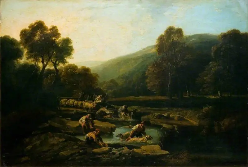 Sheep Washing, by Thomas Barker