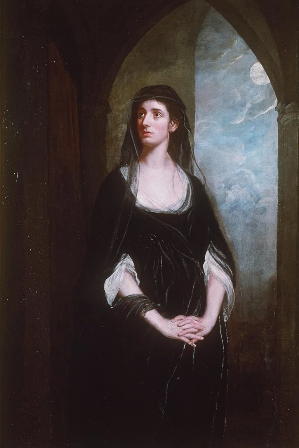 Sarah Siddons (1755-1831), by Thomas Beach, oil, 1796