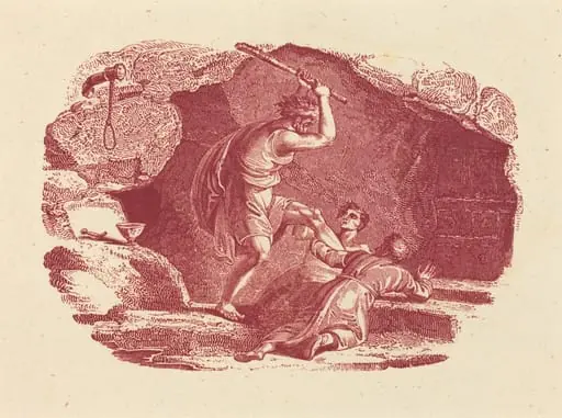 Murder Scene, by Thomas Bewick