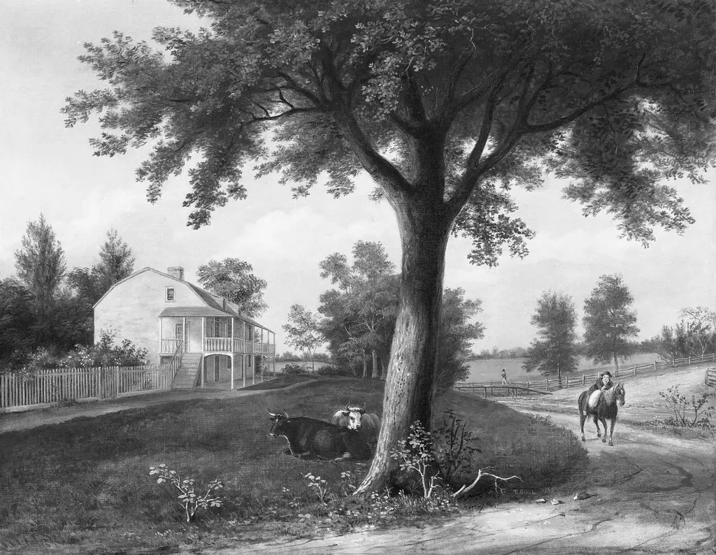 Milford, North Wales, Pennsylvania, by Thomas Birch